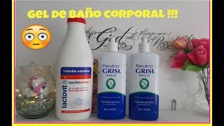 Lactovit Gel corporal  Gel de baño Grisi neutro [upl. by Melantha]