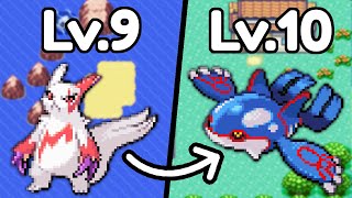 Pokemon Emerald Race BUT they Evolve every Level [upl. by Bernard422]