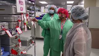 What does sterile processing technician Lisa Fields do in a day [upl. by Aicilra20]