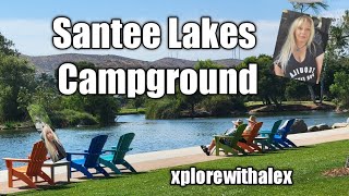 Santee Lakes Campground Santee CA [upl. by Cherise]