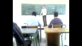 Teacher slaps student off chair [upl. by Callan]