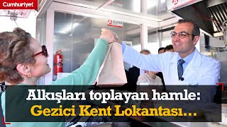 Şişli Belediyesinden alkışları toplayan hamle Gezici Kent Lokantası [upl. by Aibun]