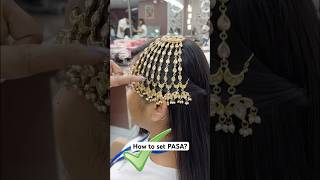 How to set Pasa hairstyling hairtutorial hairstyles hairgrowth hairtransformation [upl. by Allemac]