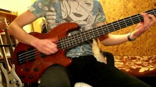 Great slap Bass riff Tutorial with TABS [upl. by Magel333]