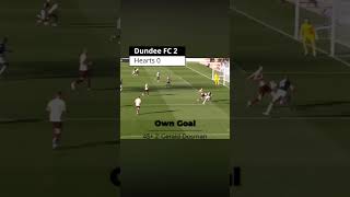 Dundee Fc Vs Hearts  Premiership Week 2  Goals [upl. by Osnofledi826]