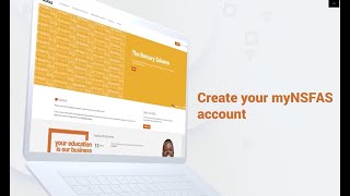 How to create myNSFAS account [upl. by Clapper938]