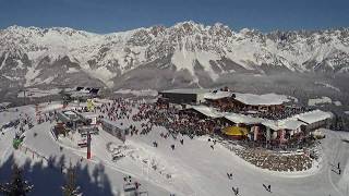 Webcam in Ellmau  Bergstation Hartkaiserbahn Dezember 2019 [upl. by Anihsat522]