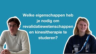 Welke eigenschappen heb je nodig om revalidatiewetenschappen en kinesitherapie te studeren [upl. by Anon571]