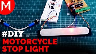 Shift Register Multiplexing  Motorcycle Stop Light [upl. by Nho]