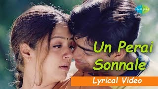 Un Perai Sonnale Song with Lyrics  Dumm Dumm Dumm  Unnikrishanan Hits  Madhavan Jyothika [upl. by Somar]