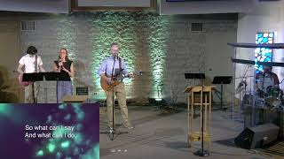 Taylorville Christian Church Worship Service August 11 [upl. by Arebma]