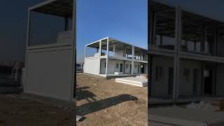 Flat Pack Container House  Quick to Install House  Temporary Home [upl. by Resiak78]