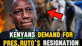 KENYANS Demand For PRES RUTOS Resignation MUST WATCH africandiaspora rejectfinancebill2024 us [upl. by Fiona]