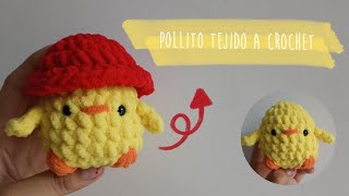 Pollito tejido a crochet paso a paso [upl. by Gildus]