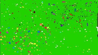 green screen confetti effectconfetti green screen newconfetti green screen effectfree download [upl. by Romeon]