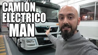 MAN presenta su camión eléctrico en Madrid [upl. by Kingsley]