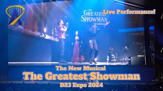 The Greatest Showman Musical Performance at Disney D23 2024 [upl. by Rebmak53]