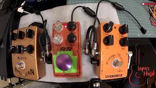 Caline Orange Burst Vs Xotic BB Preamp [upl. by Anaeg237]