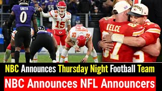 NBC Announces Al Michaels Cris Collinsworth and Melissa Stark for Thursday Night Football Week 1 [upl. by Jensen]