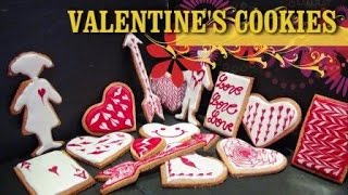 SABLE SAINT VALENTIN  VALENTINES COOKIES [upl. by Htebasil]