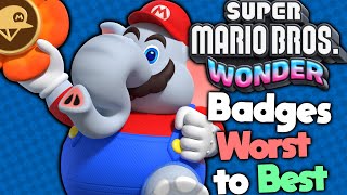 Ranking Every Badge in Super Mario Bros Wonder [upl. by Sherwin]