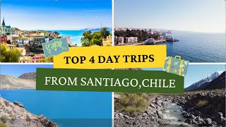 Top 4 Day Trips from Santiago Chile🇨🇱  Travel Guide travel chile travelguide [upl. by Alica]