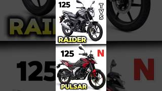 TVS Raider 125 vs Bajaj Pulsar N125  Which Is Better  yashautocars automobile [upl. by Ttelracs]