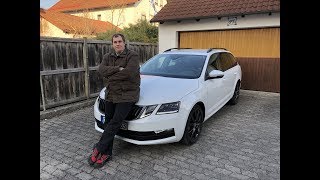 2018 Skoda Octavia Combi GTec  Skoda mit Erdgasantrieb  Review amp Erdgas tanken [upl. by Ellon]