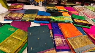 ✨💥Diwali sarees wedding collection pure silks 5 to 50 offer  fancy sarees starting 550₹ … [upl. by Lougheed]