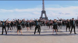 Glee Flash Mob  Paris 6  2012 Official Video [upl. by Eilatam]