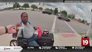 North Olmsted police video shows officers arrest Bionca Ellis days prior to fatal stabbing [upl. by Enyawd]