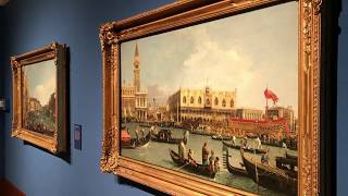 CANALETTO EXHIBITION [upl. by Enajiram]