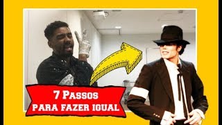 TUTORIAL 7 PASSOS ESSENCIAIS PARA DANÇAR IGUAL O MichaelJackson  Fã dança [upl. by Eignav]