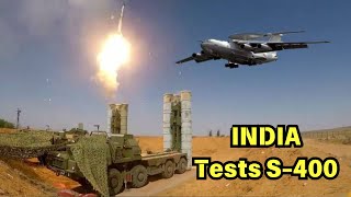 India Successfully Tests Russian S400 Air Defense Missile System  S400 system  Military 360 [upl. by Valenza73]