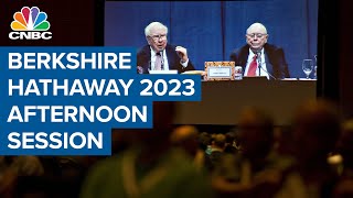 Berkshires 2023 annual shareholder meeting Watch the full afternoon session with Warren Buffett [upl. by Eveleen]