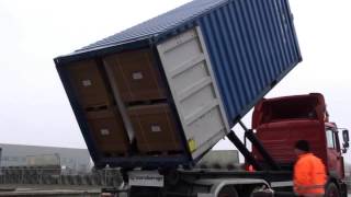 Cargo Stowage Capabilities of Dunnage Bags  video by Cordstrap [upl. by Arihsat]