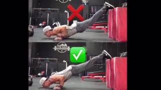 How to perform decline push ups with good form [upl. by Hanny]