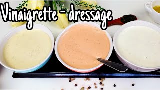 Vinaigrettes pour salade facile a realiserdressage pour saladecomment faire une vinaigrette [upl. by Marina]