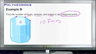 Polyhedrons Examples Basic Geometry Concepts [upl. by Eedoj]