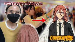 I tried COSPLAY for the FIRST TIME at an anime convention everything hurts [upl. by Retseh]