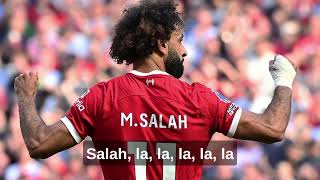 Mohamed Salah Song Lyrics [upl. by Noyrb]