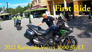 2022 Kawasaki Versys 1000 SE LT  Test Ride and First Ride Impressions [upl. by Bertram]