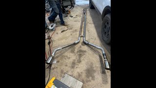 Ford Police interceptor utility 37 resonatormuffler delete sound [upl. by Adnoryt988]