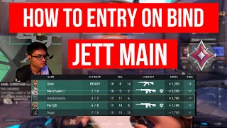 HOW TO ENTRY ON BIND JETT MAIN [upl. by Wolenik941]