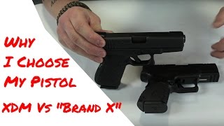 Why I Choose My Pistol XDM Vs Brand X  Geauga Firearms Academy [upl. by Dwyer]