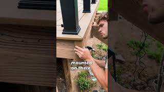 Installing A Custom Trex Corner Fascia for Your Composite Deck [upl. by Shannah216]