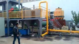 Haiqi 100KW biomass power plant 100KW biomass gasifier power generation [upl. by Spalding]