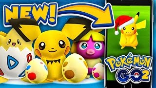 Pokemon GO NEW POKEMON UPDATE  NEW EGGS BABY POKEMON  FESTIVE PIKACHU [upl. by Delfeena]