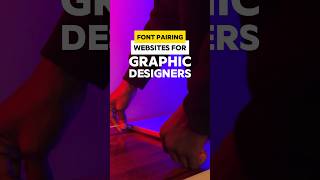 font pairing websites for Graphic designer graphicdesigner typography designtips branding free [upl. by Ganley]