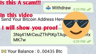 Free bitcoin instantly pay telegram bot  Is it paying watch in this video [upl. by Sybilla]